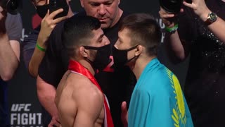 Амир Албази vs Жалгас Жумагулов - Взвешивания перед UFC 257