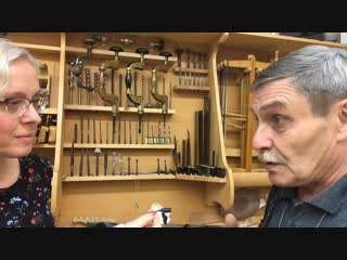 «Смотритель» в Эрмитаже.Лаборатория научной реставрации мебели